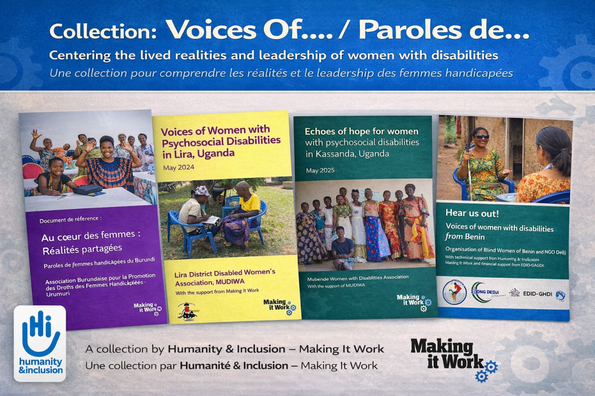 Visuel avec couvertures dans la Collection PAROLES DE / VOICES OF - visuel 